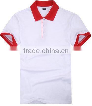 school uniform or advertising blank knitted s/s Polo Shirt for printing