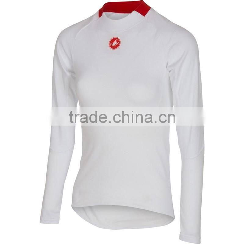Mesh Base Layer Shirt all white