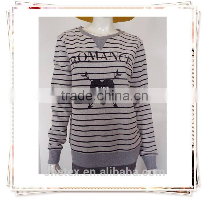 Ladies' terry reversed sweatshirt