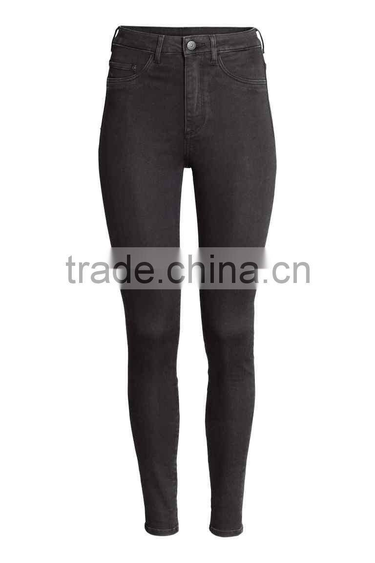 Super Skinny High Jegging,2016 summer women denim pants,women corpped jean