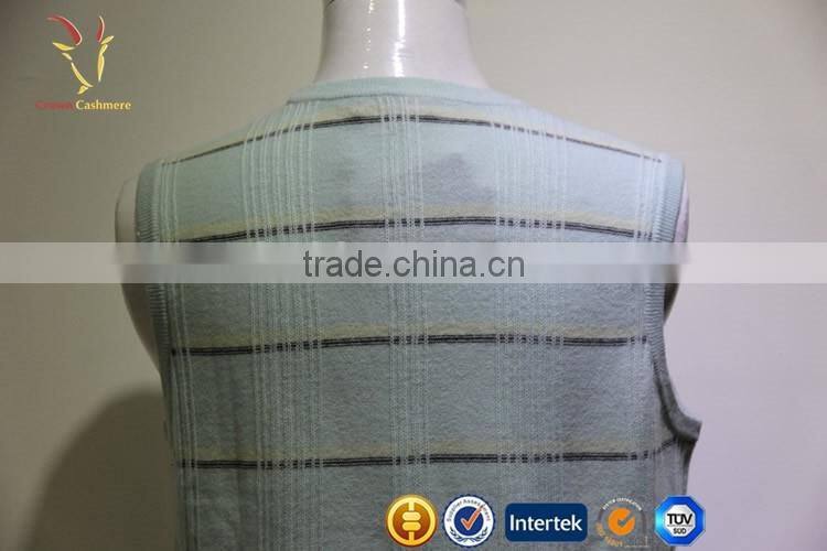 Mens V Neck Sweater Vest Wholesale Knitting Pattern For Men