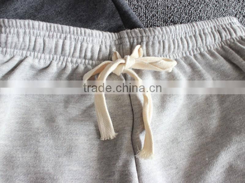 high quality summer womens sports shorts casual shorts Pure cotton terry flanging wide-legged pants