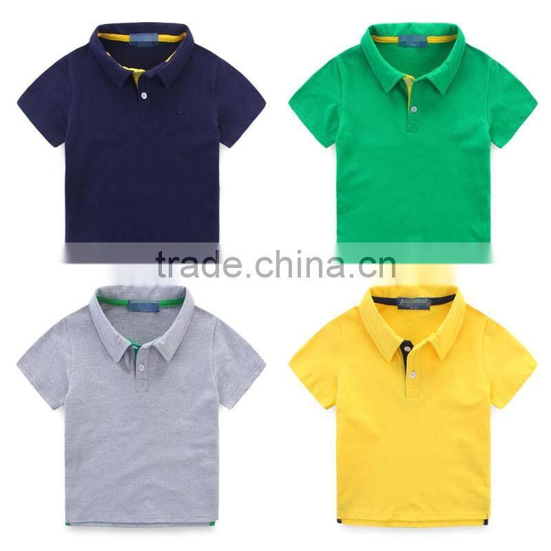 2017 Alibaba jiangxi wholesale custom color combination polo shirt