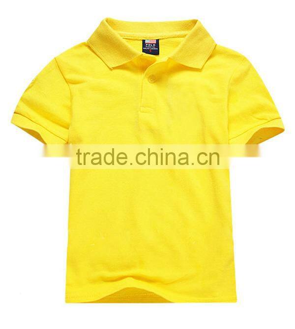 High Quality striped wholesale children polo shirt cotton