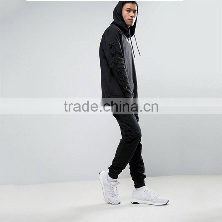 Mens Hoodie short sleeved T-shirt Short Sleeve T shirt young male black student sweater