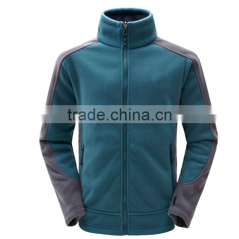 2017 Custom 100% polyester polar fleece jacket
