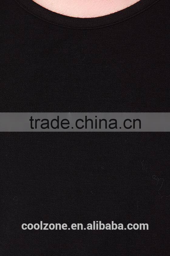 2015 new style shirt top design for women black romper