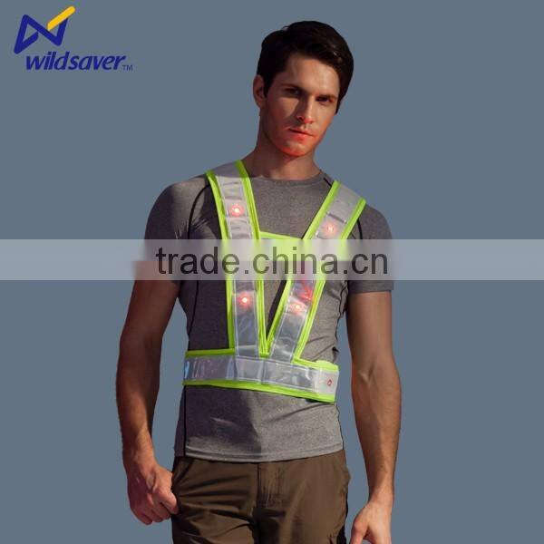 LED reflective high visibility cheap china wholesale clothing