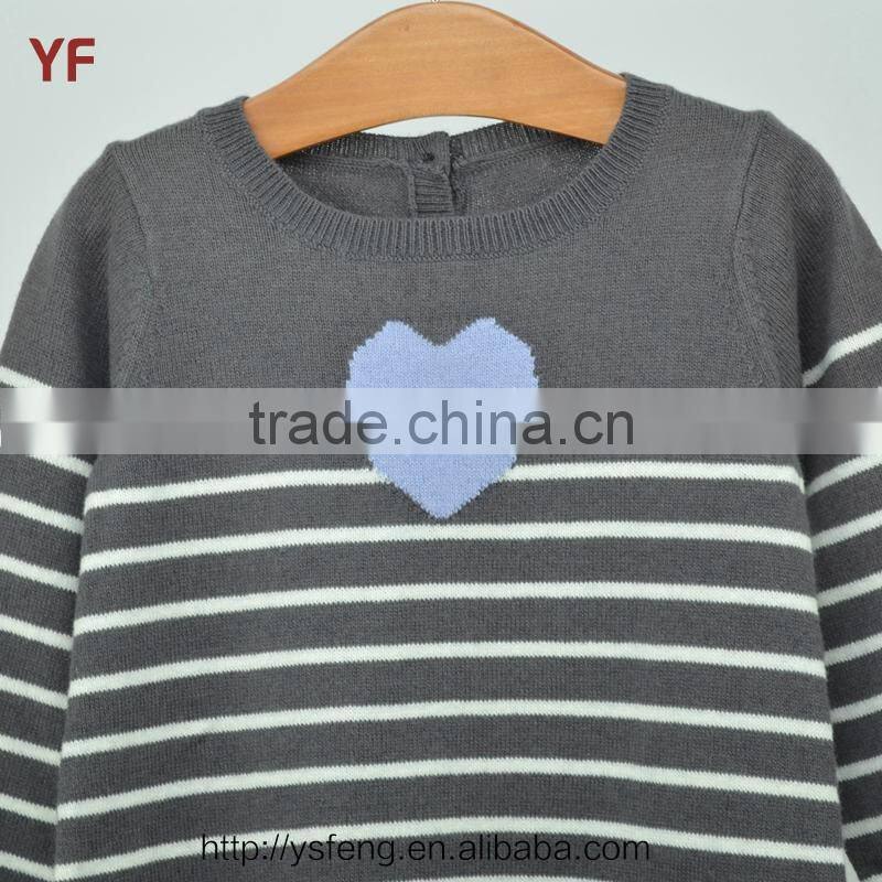 Girls Knitting Pattern Fancy Sweater Dress For Children