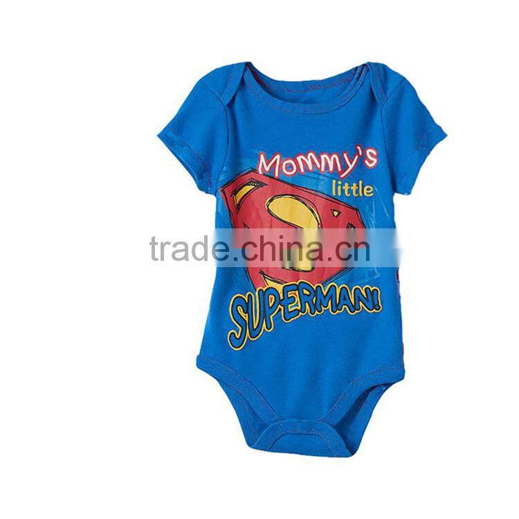 DACE Hot Selling Summer Fashion Customize Organic Cotton Baby Romper