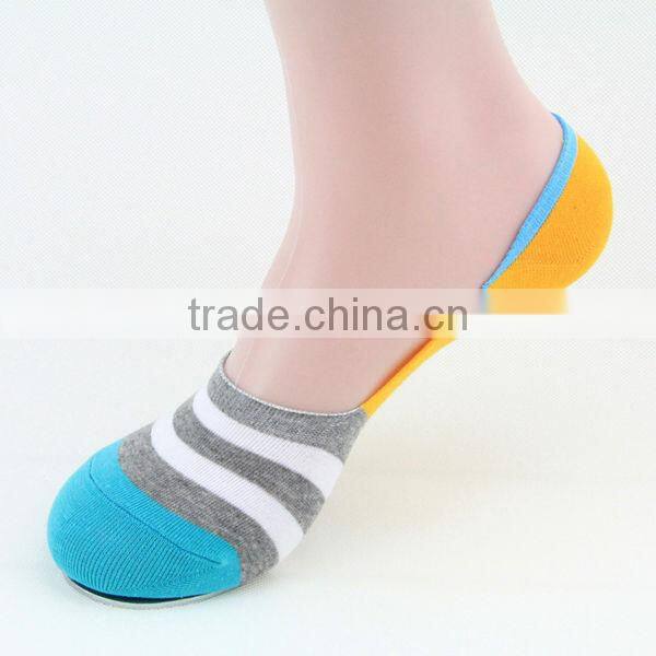 fancy cotton men boat socks