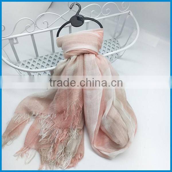 Classic check design silk modal tartan plaid hijab scarf