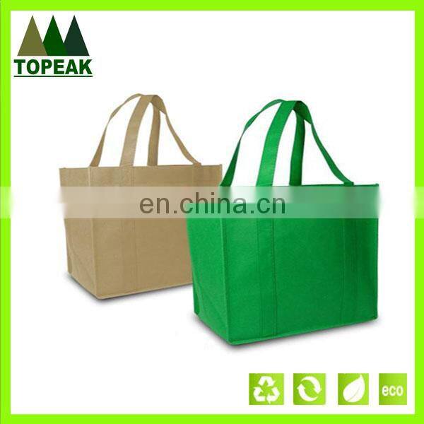 custom recycle non-woven bag tote shopping bag