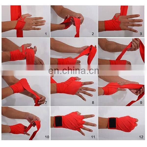 Colorful cotton boxing bandage boxing hand wraps for sale