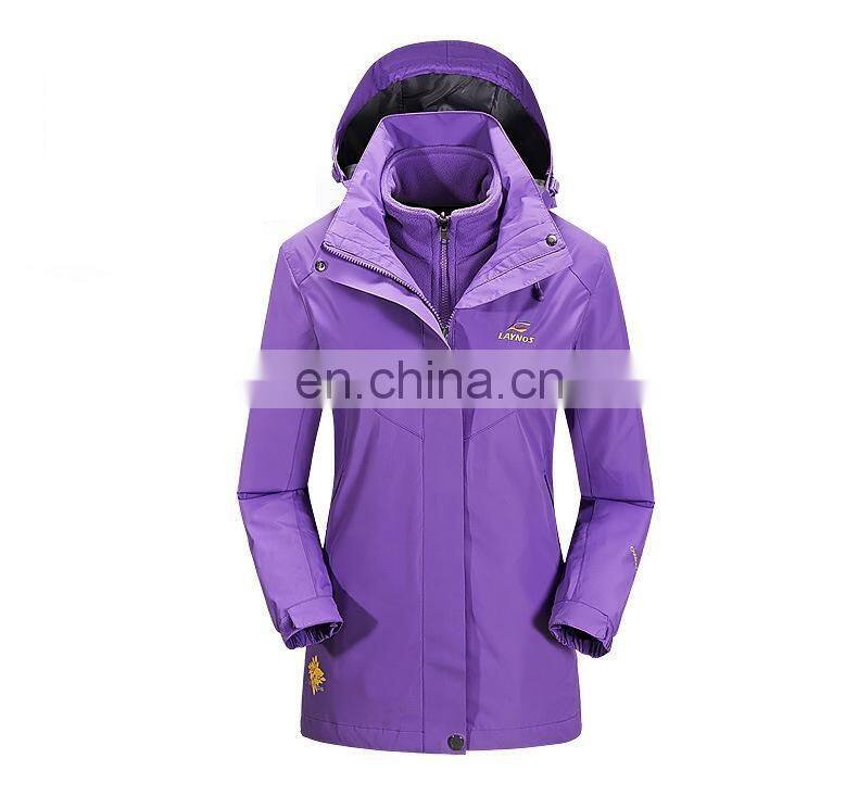 Women's waterproof windproof outdoor jacket climbing wear