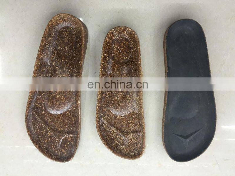 Wholesale birken cork sandal leather stock slippers mens oxford slipper