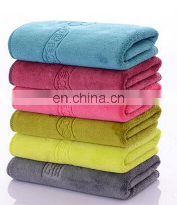 microfiber thicken hair towel strong water abosorption