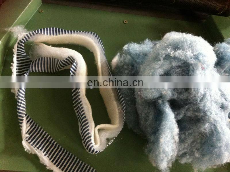 Waste recycle carding machine