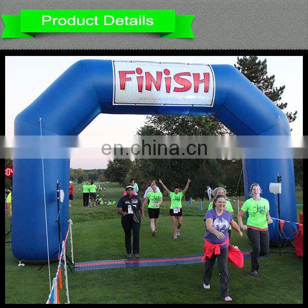 Hot sale racing run square inflatable arch for sport