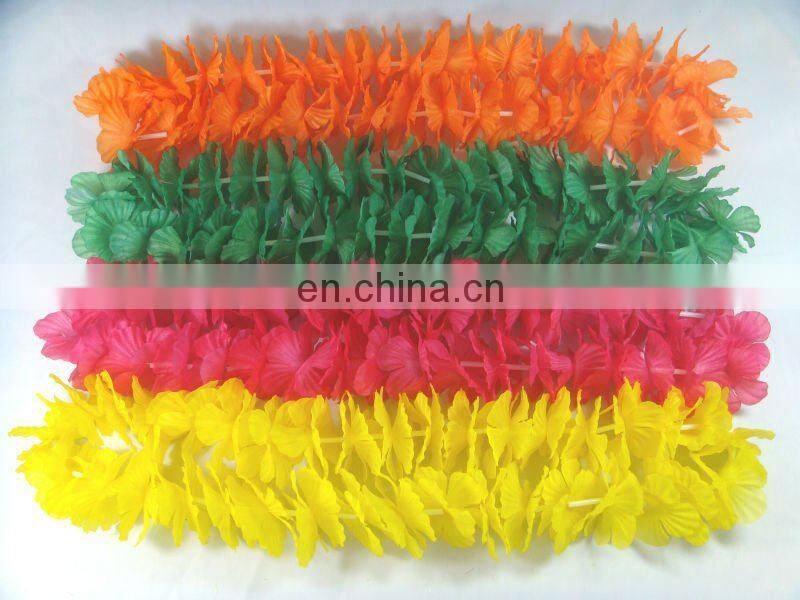 hawaii party plastic flower lei H-P061