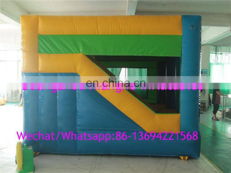 Factory supply inflatable bouncy castle with water slide