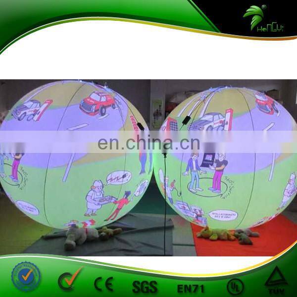 Inflatable Advertising Helium Balloon Customized Printing Inflatable LED Lighting Decoration Balloon
