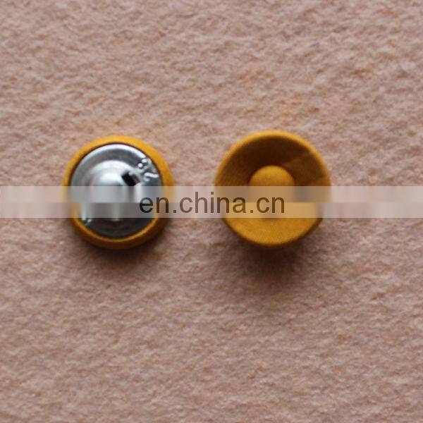 14mm Natural Flower Shape Wooden Coat Sewing Button /Brass Magnet Button For Leather Bags