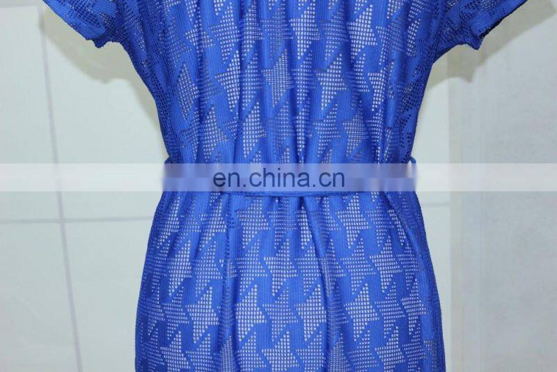 Print picture's T-shirt new lace material latest tops for girls