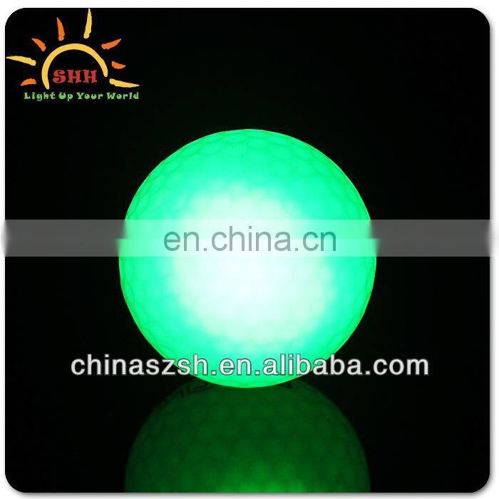 Novelty Flashing LED Golf Ball Wholesale Multi-Color Flashing Led Golf Ball