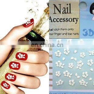 3D Christmas water transfer nail art stickers (ZY7-012)