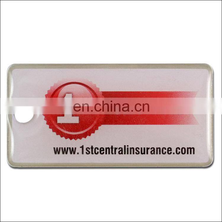 promotional epoxy metal branding plates
