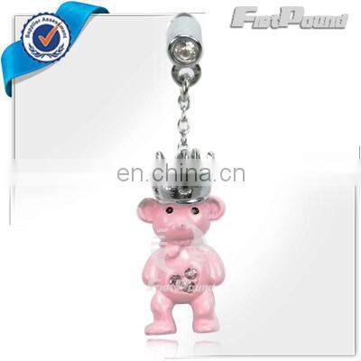 Crystal High Heel Dust Plug Charm,Dust Stopper,Dust Charm for iPhone/Samsung/HTC/iPad