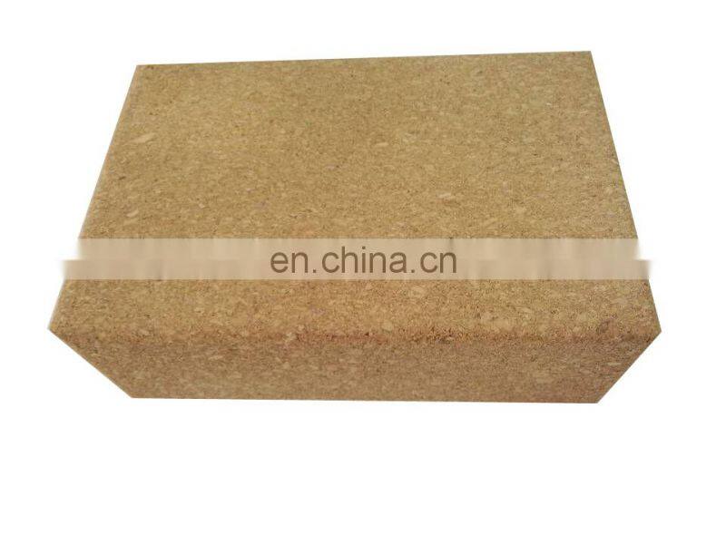 Organic High Density Natural Cork Pilates Brick Yoga Block