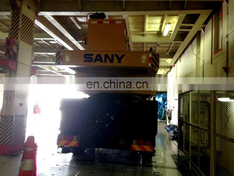 Brand new SANY STC750 75 ton knuckle boom crane auger truck