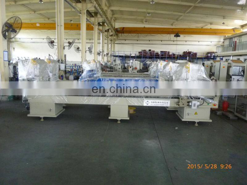 hot factory sale aluminium profile cutting machine pvc window door double head mitre saw cnc aluminum cutting saw alumin