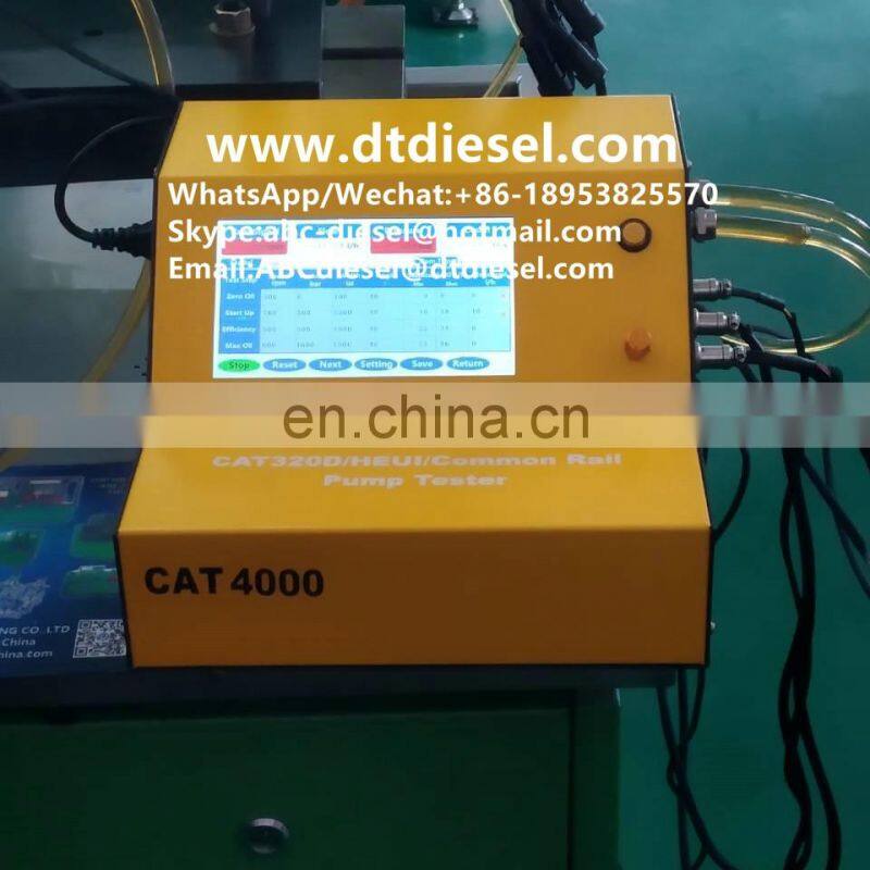 CAT4000 test SYSTEM  for common rail pump ,heui pump,CAT320D pump testing