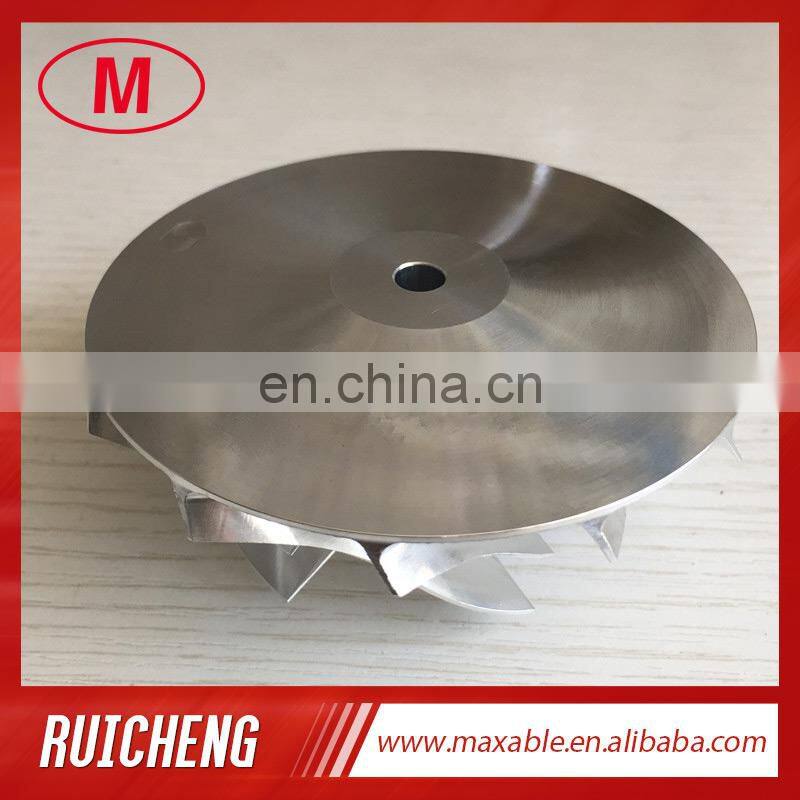 GT3582 451644-0005 61.33/82.00mm 6+6 blades Turbocharger aluminum 2618/milling/billet compressor wheel for racing
