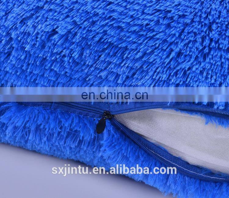 Hot sale luxury cushion cover velvet solid pillow cover for sofa