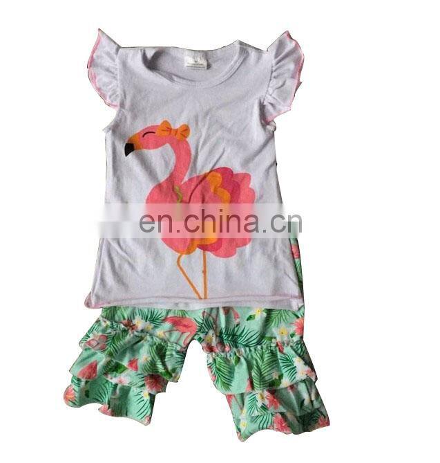 2018 Children Outfit Clothes Set Sleeveless Cotton Kids Wear Summer Outfits