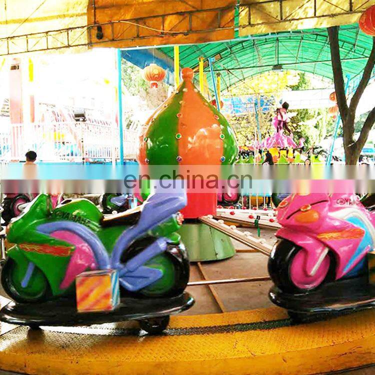 Amusement park rides equipment electric kids motor racing car games for sale