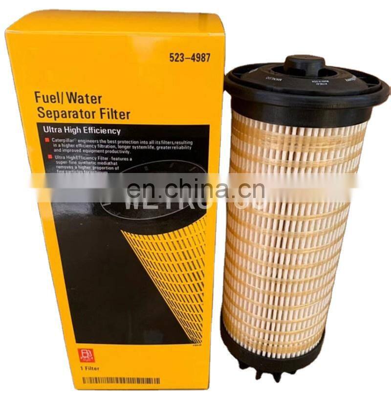 Excavator fuel water separator filter 523-4987