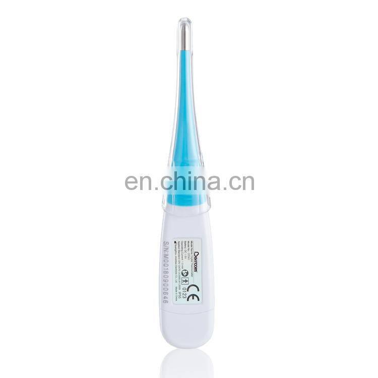 Big Screen Medical Care Waterproof Flexible Tip Oral Digital Clinical Thermometer