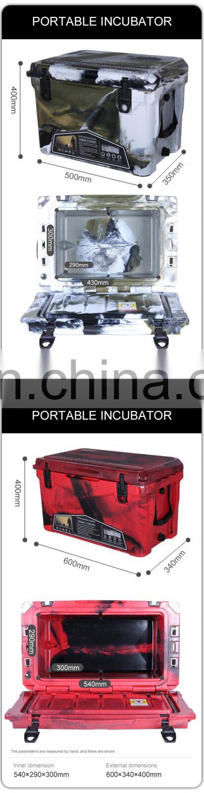 Gint Hard Plastic Ice Chest Rotomolded Cooler Box For Holiday Camping Use Ice Chest Hard Coolers Boxes with Lock Wheel