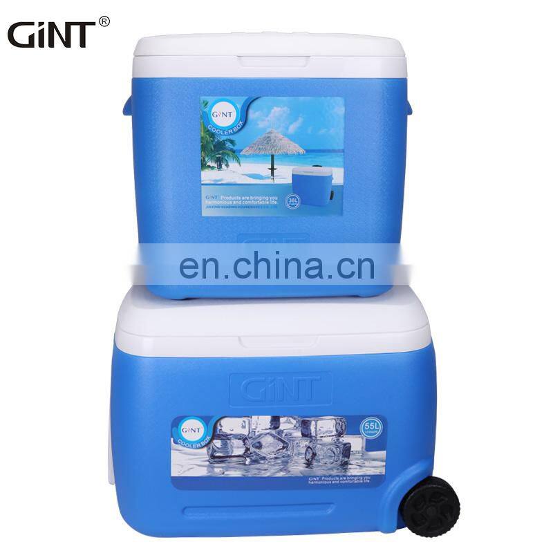 hot sale factory wholesale outdoor modern trolley beer can portable wholesale cooler for bottles cooler box with wheels