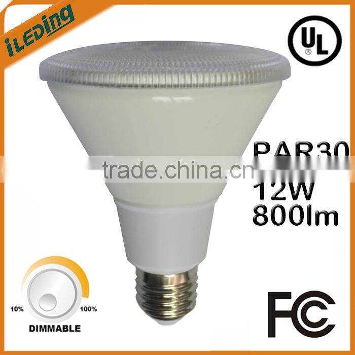 120V 12W 800lm Dimmable LED Light Par30