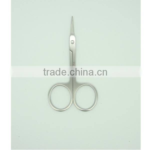 Stainless steel gold coating nail care scissors nail grows into flesh manicure scissors