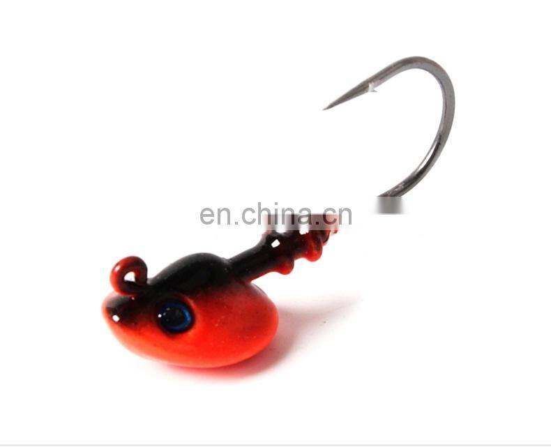 Company supply OEM Sinking fishing jig head hook