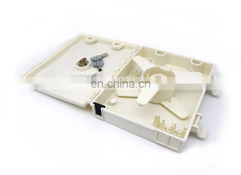 MT-1213 Plastic 2 core ATB FTTH access terminal fiber optic cable wire storage box for fiber optic cable