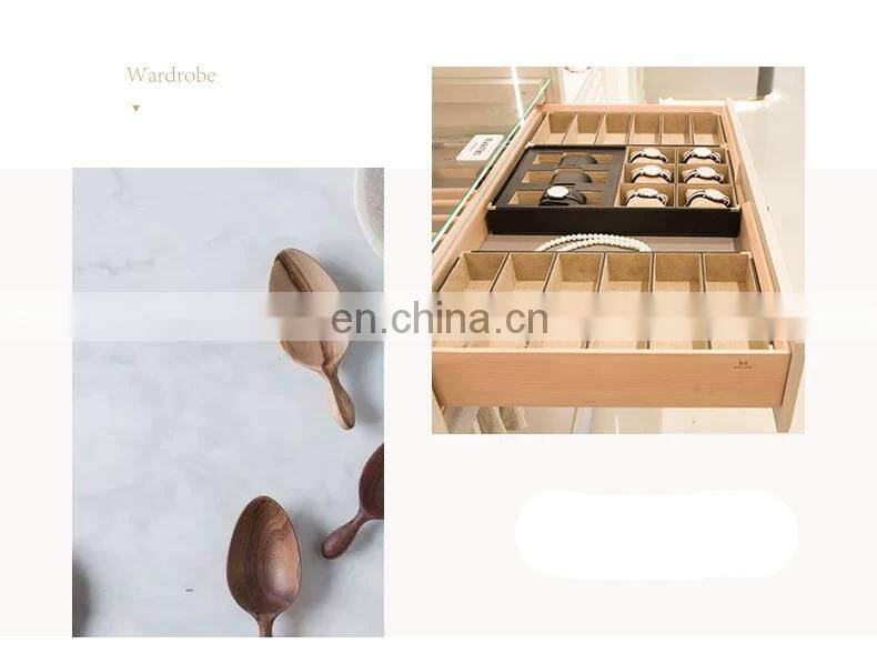 Customized Design Open Cloakroom Shaker Style Door Bedroom Wardrobe Cabinet