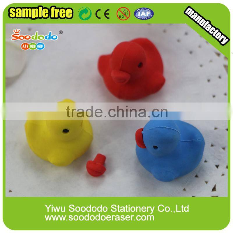 Dazzling Toys Iwako Japanese duck shaped erasers